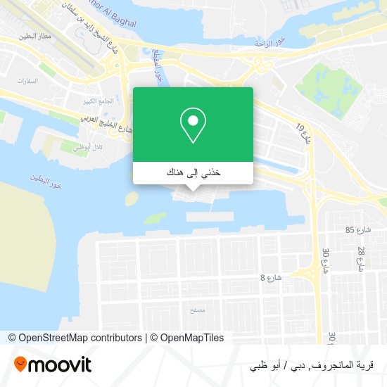 خريطة قرية المانجروف