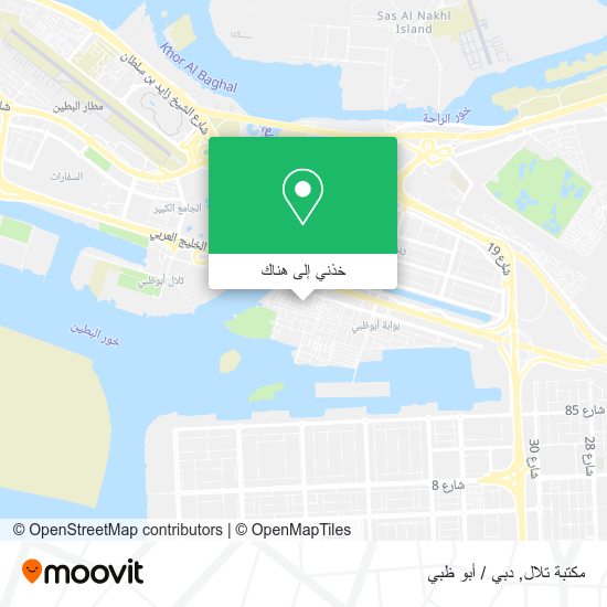 خريطة مكتبة تلال