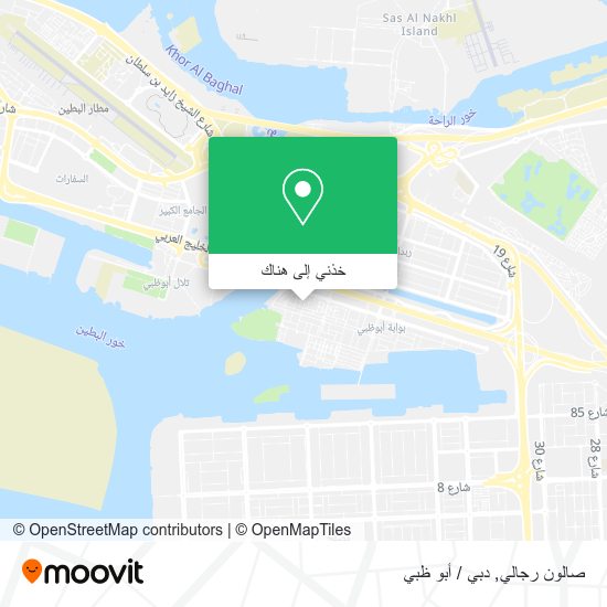 خريطة صالون رجالي
