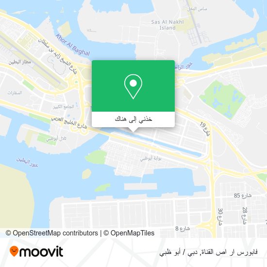 خريطة فابورس ار اص القناة