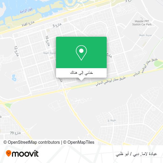 خريطة عيادة لاما