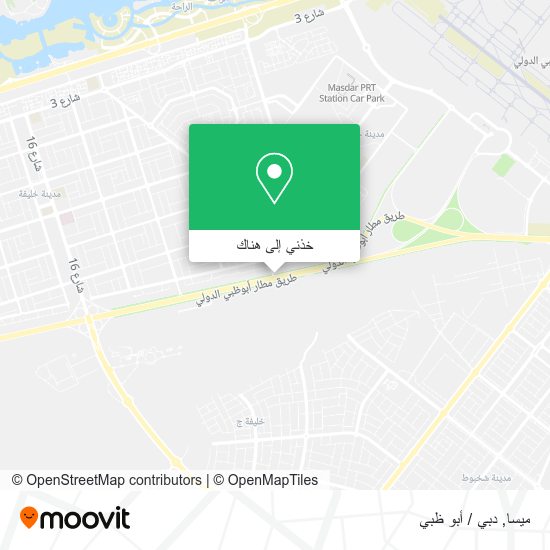 خريطة ميسا