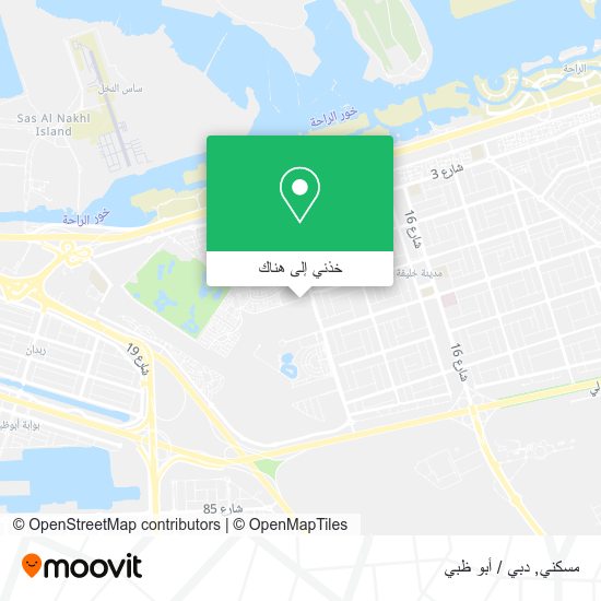 خريطة مسكني