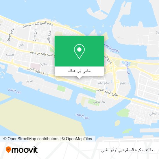 خريطة ملاعب كرة السلة