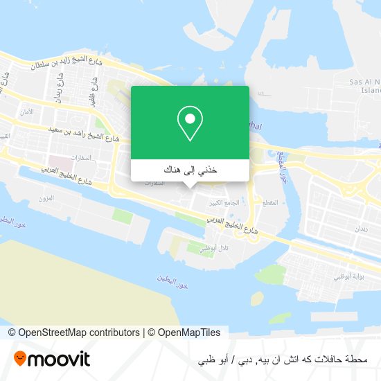 خريطة محطة حافلات كه اتش ان بيه