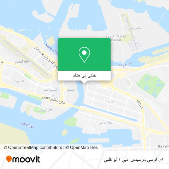 خريطة اي ام سي مرسيدس