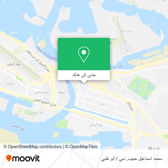 خريطة محمد اسماعيل حبيب