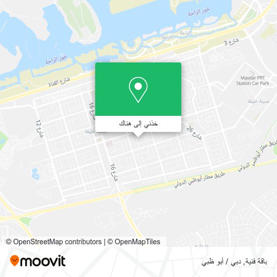خريطة باقة فنية