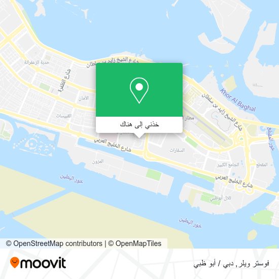 خريطة فوستر ويلر