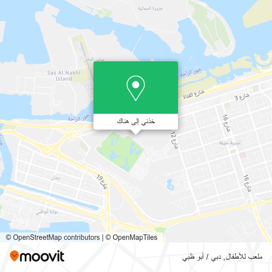 خريطة ملعب للأطفال