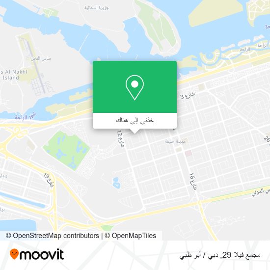 خريطة مجمع فيلا 29