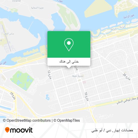 خريطة حضانات إبهار