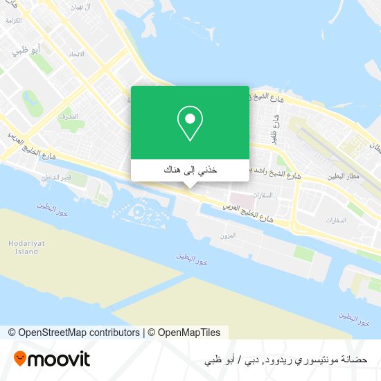 خريطة حضانة مونتيسوري ريدوود