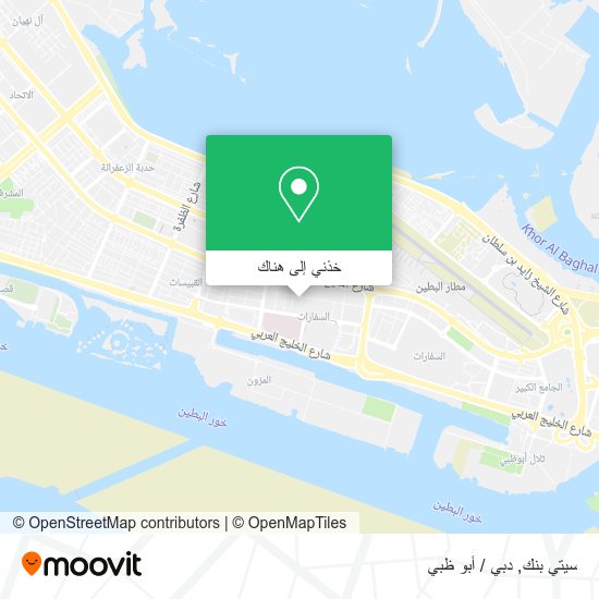 خريطة سيتي بنك