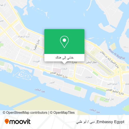 خريطة Embassy Egypt