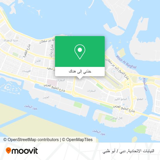 خريطة النيابات الاتحادية