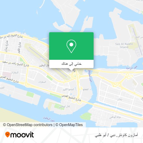 خريطة أمازون كاونتر