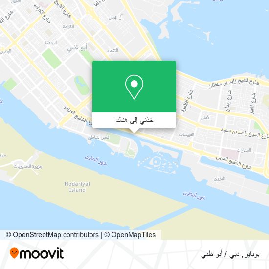 خريطة بوبايز