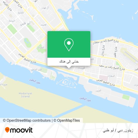 خريطة زيتون