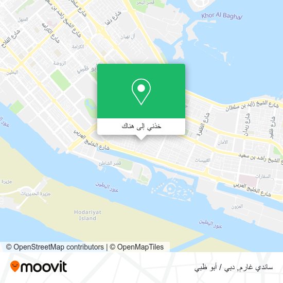 خريطة ساندي غارم