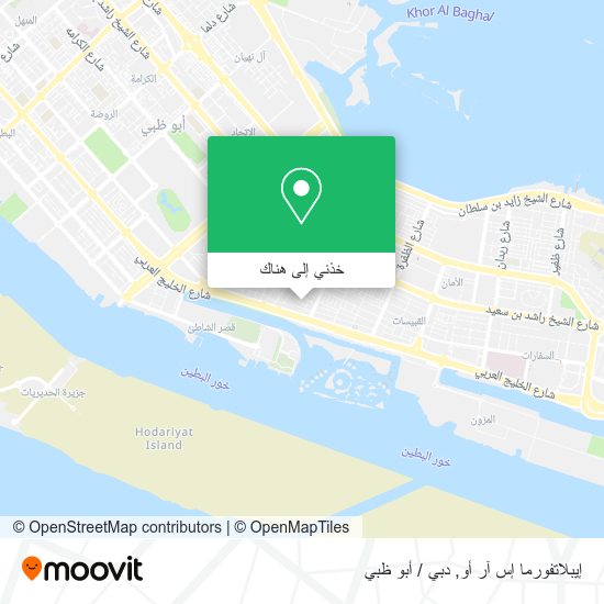 خريطة إيبلاتفورما إس آر أو