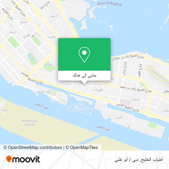 خريطة أطياب الخليج