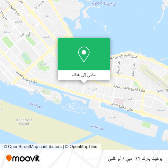 خريطة بوكيت بارك 31