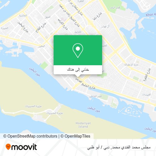 خريطة مجلس محمد الفندي محمد