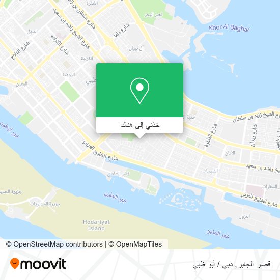 خريطة قصر الجابر