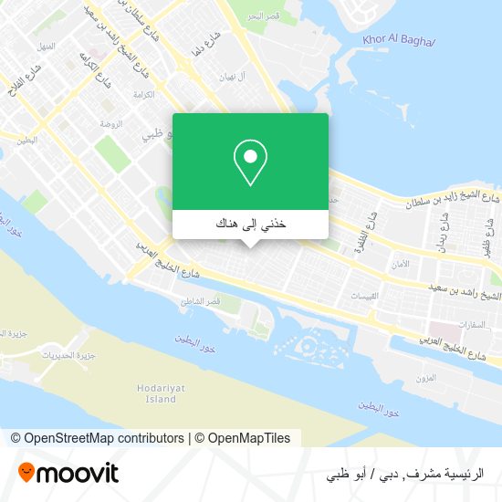 خريطة الرئيسية مشرف