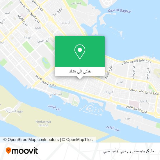 خريطة ماركريدينستورز