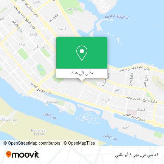 خريطة ا د سي بي