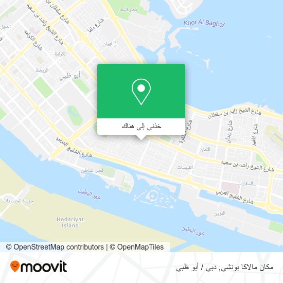 خريطة مكان مالاكا بونشي