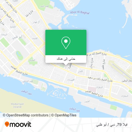 خريطة فيلا 79