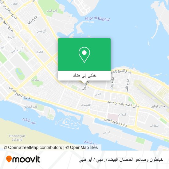 خريطة خياطون وصانعو القمصان البيضاء