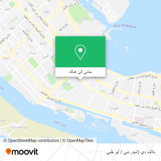 خريطة بلاف دي لاميد