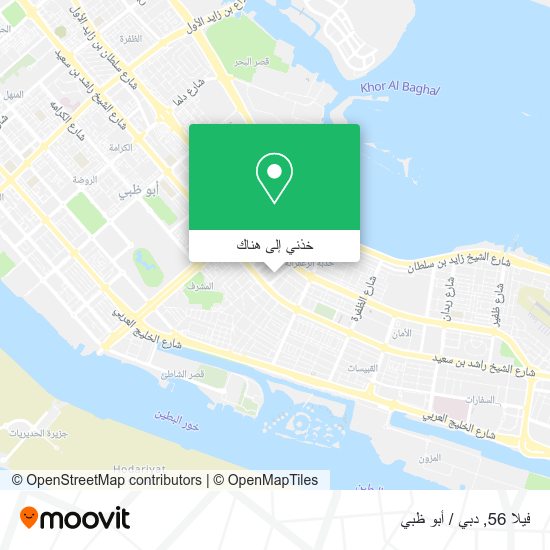 خريطة فيلا 56