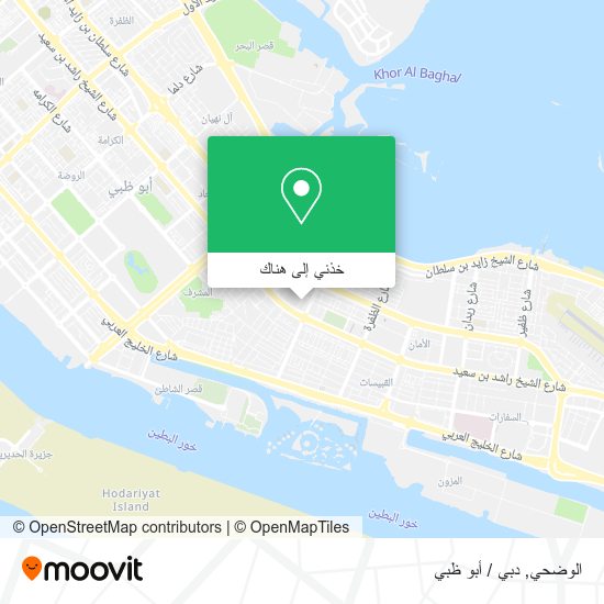 خريطة الوضحي