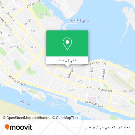 خريطة محمد شهريا صايم
