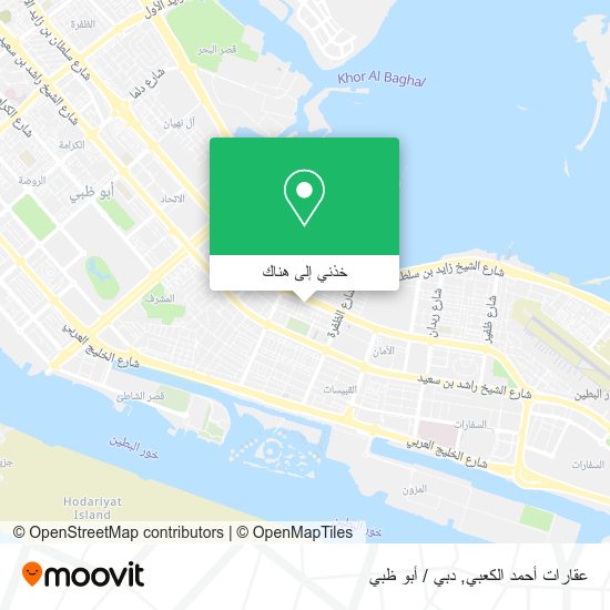 خريطة عقارات أحمد الكعبي
