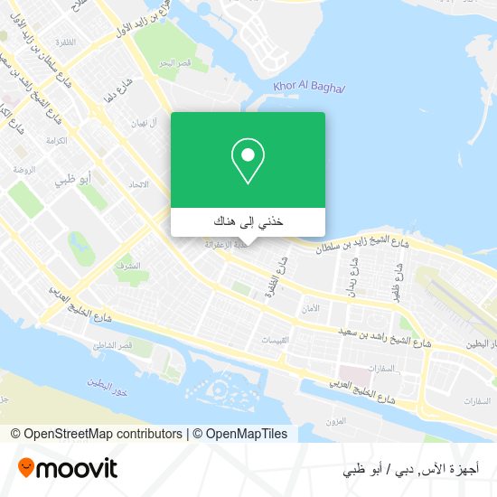 خريطة أجهزة الآس