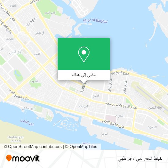 خريطة خياط الدفة