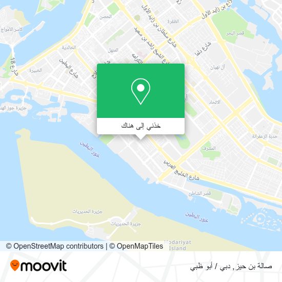 خريطة صالة بن حيز