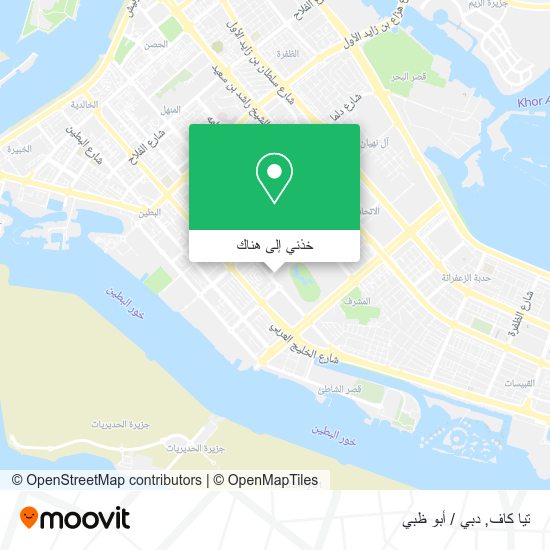 خريطة تيا كاف