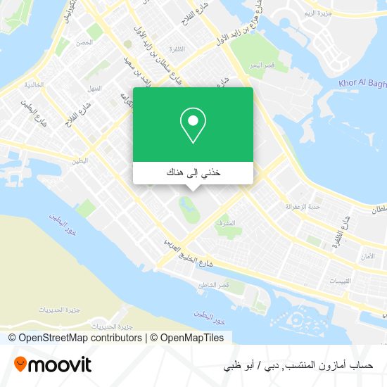 خريطة حساب أمازون المنتسب