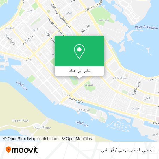 خريطة أبوظبي الخضراء