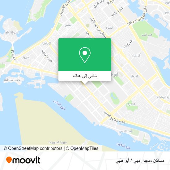 خريطة مساكن مسيدا