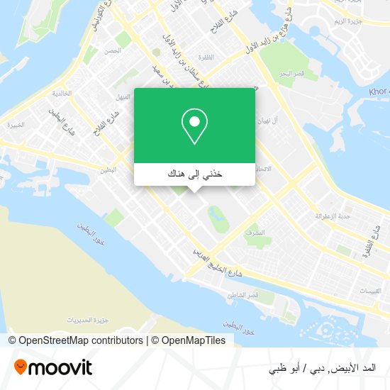 خريطة المد الأبيض