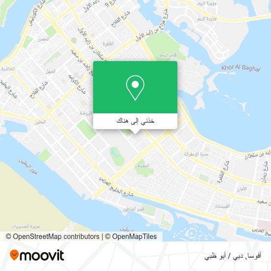 خريطة أفوسا