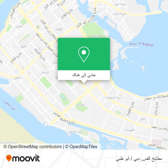 خريطة مطابخ ألفس